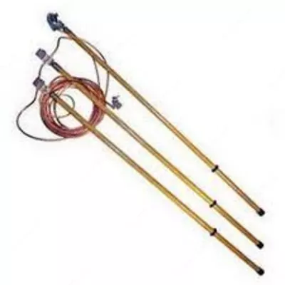 ЗПЛ-10-3/3-25 — заземление переносное линейное трехфазное (фазный зажим комбинированного типа)