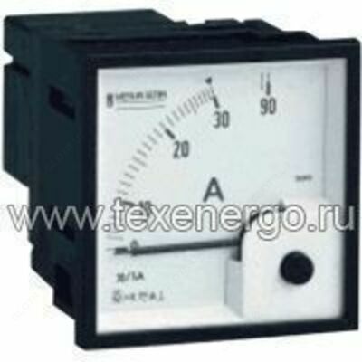 ШКАЛА АМПЕРМЕТРА 72Х72, 50А