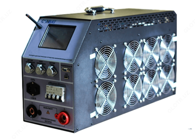 BCT-60/120 kit — комплект интеллектуального разрядно-диагностического устройства аккумуляторных батарей 20-80В/120А (8+1 датчиков, токовые клещи 200А)