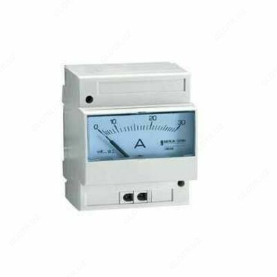 ШКАЛА АМПЕРМЕТРА НА DIN РЕЙКУ 0-50А