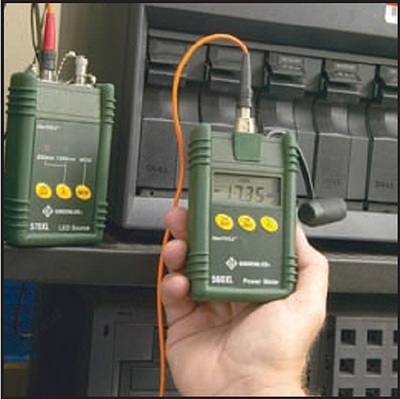 5890-ST — набор для тестирования ВОЛС одномодовый/многомодовый c ST интерфейсом