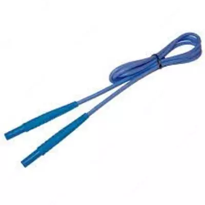 WAPRZ1X2BUBB — провод измерительный 1,2м с разъемами "банан" голубой