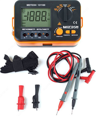 МЕГЕОН 131100 — измеритель сопротивления изоляции (мегаомметр)