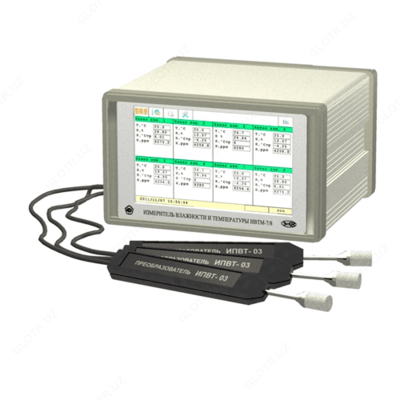 ИВТМ-7/16-T("7) — шестнадцатиканальный стационарный измеритель-регулятор влажности и температуры c цветным сенсорным дисплеем 7 дюймов