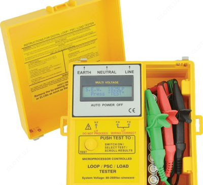 1825 LP — измеритель полного сопротивления, тока КЗ, нагрузочной способности электросети