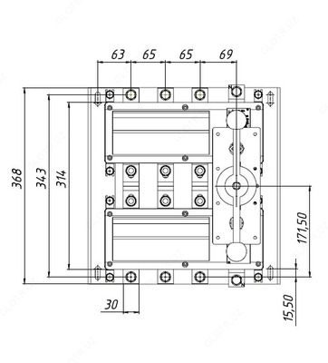 Выключатель-разъединитель ВНК-35-71130-54 УХЛ3