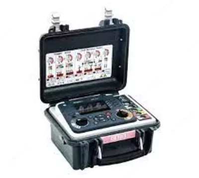 DET2/3 50M KIT — измеритель сопротивления заземления (c комплектом штырей и испытательных кабелей 50 м)