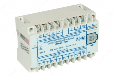 ПАРМА Т400 S — преобразователь 3-х фазный измерительный многофункциональный класс S