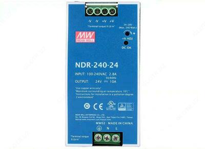 NDR-240-24 Блок питания MEAN WELL
