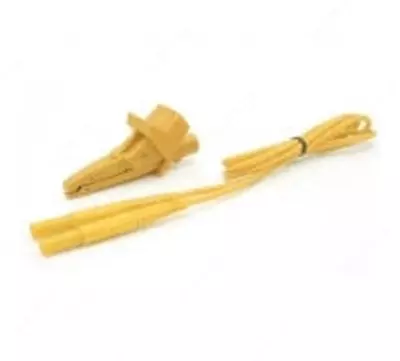 WAKROYE20K02 — зажим "крокодил" изолированный жёлтый K02