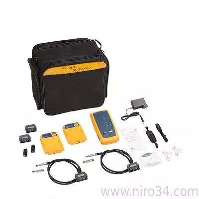 Fluke DSX2-8000MI INT — кабельный тестер для сертификации СКС Psiber LanExpert 85M — анализатор производительности сети Ethernet до 1 Гбит по витой паре и многомодовому оптическому волокну (ММ)