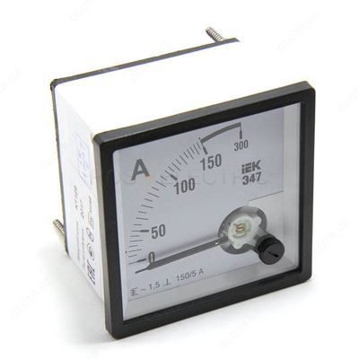 Амперметр Э47 100/5А кл. точн. 1,5 96х96мм