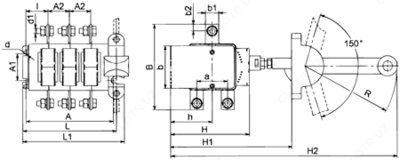 Выключатель-разъединитель ВР32-31-А-71240-00УХЛ3