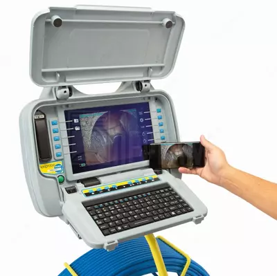 FlexiProbe Р540 камера PAL 25мм, кабель 60м — проталкиваемая система внутритрубной телеинспекции