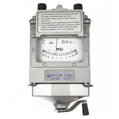 МЕГЕОН 13100 — измеритель сопротивления изоляции (мегаомметр)